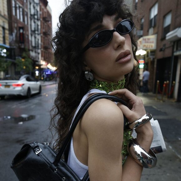 8 Other Reasons Jewelry - New 8 Other Reasons Bangle Bracelet in Silver metallic, chunky big